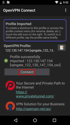 Android_VPN Gate_d
