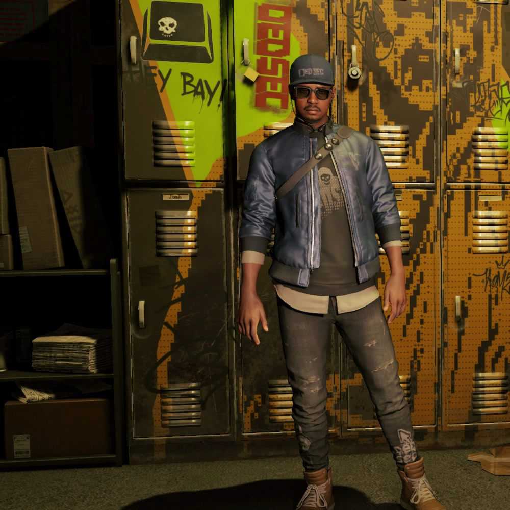 Watch Dogs 2の主人公マーカス ホロウェイの 個人的ファッションコーディネート